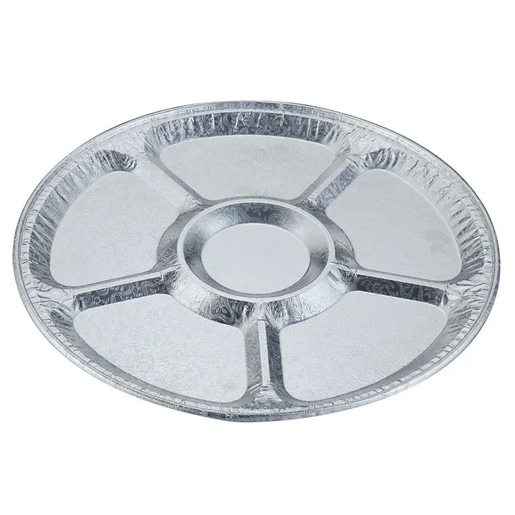 صينية تقديم دائرية مقاس 18 بوصة