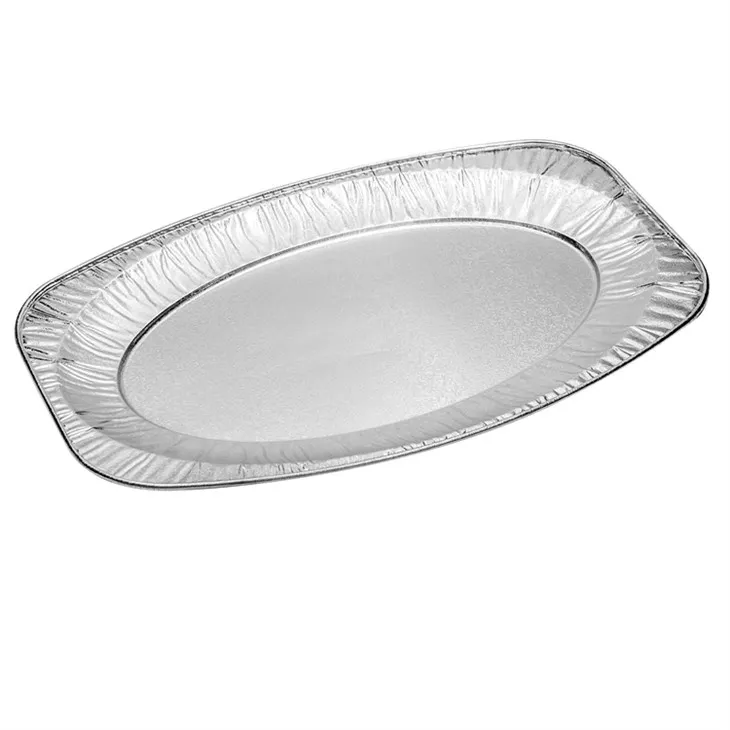 صواني تقديم الطعام من الألومنيوم